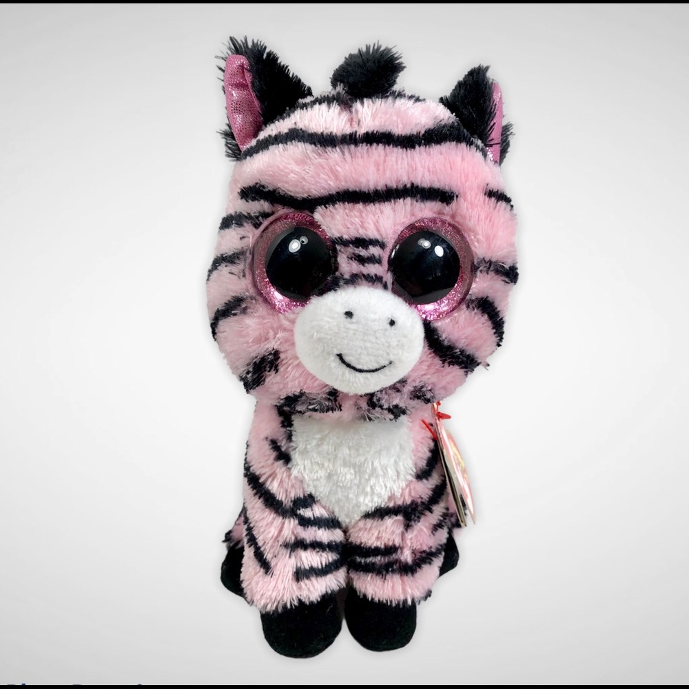 Retired TY Zoey the Zebra beanie Boos Reg 6"